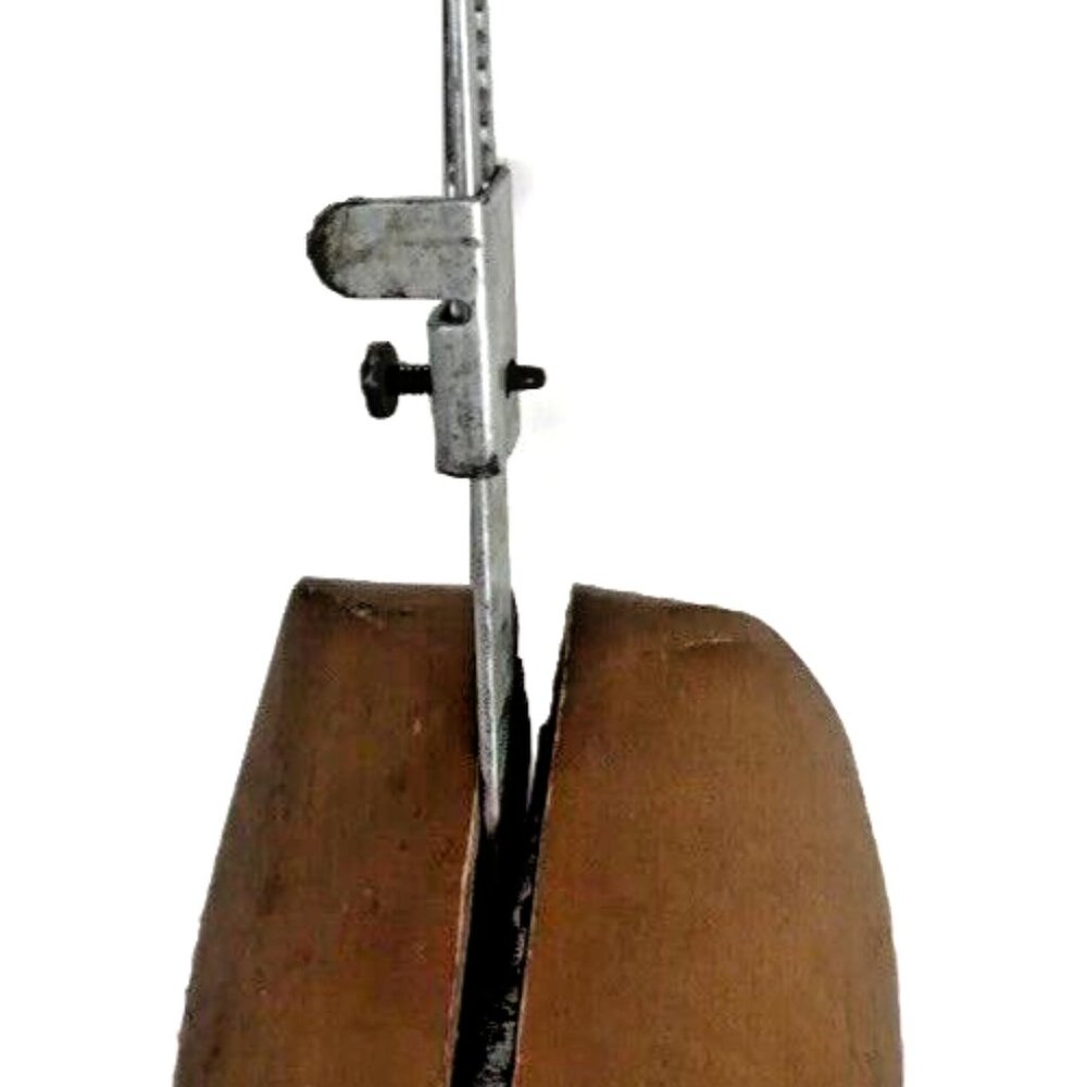 Shoe Stretcher Sizer by Stuart Holmes Classic Wood and Metal VTG Adjustable